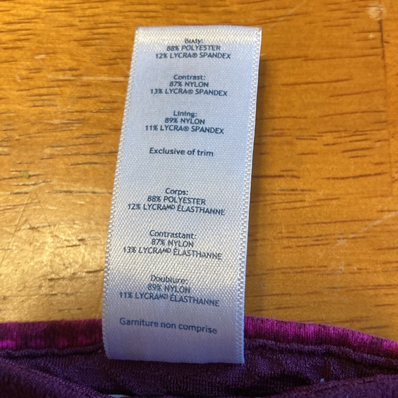 ivivva by Lululemon Girls Size 12 Rhythmic Tights Full Length Leggings Plaid - Picture 9 of 14